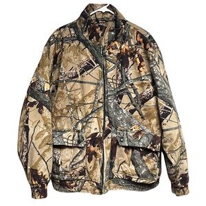 Outfitters Ridge Fusion 3D Camo Hunting Insulated Quilted Lining Jacket Men’s XL